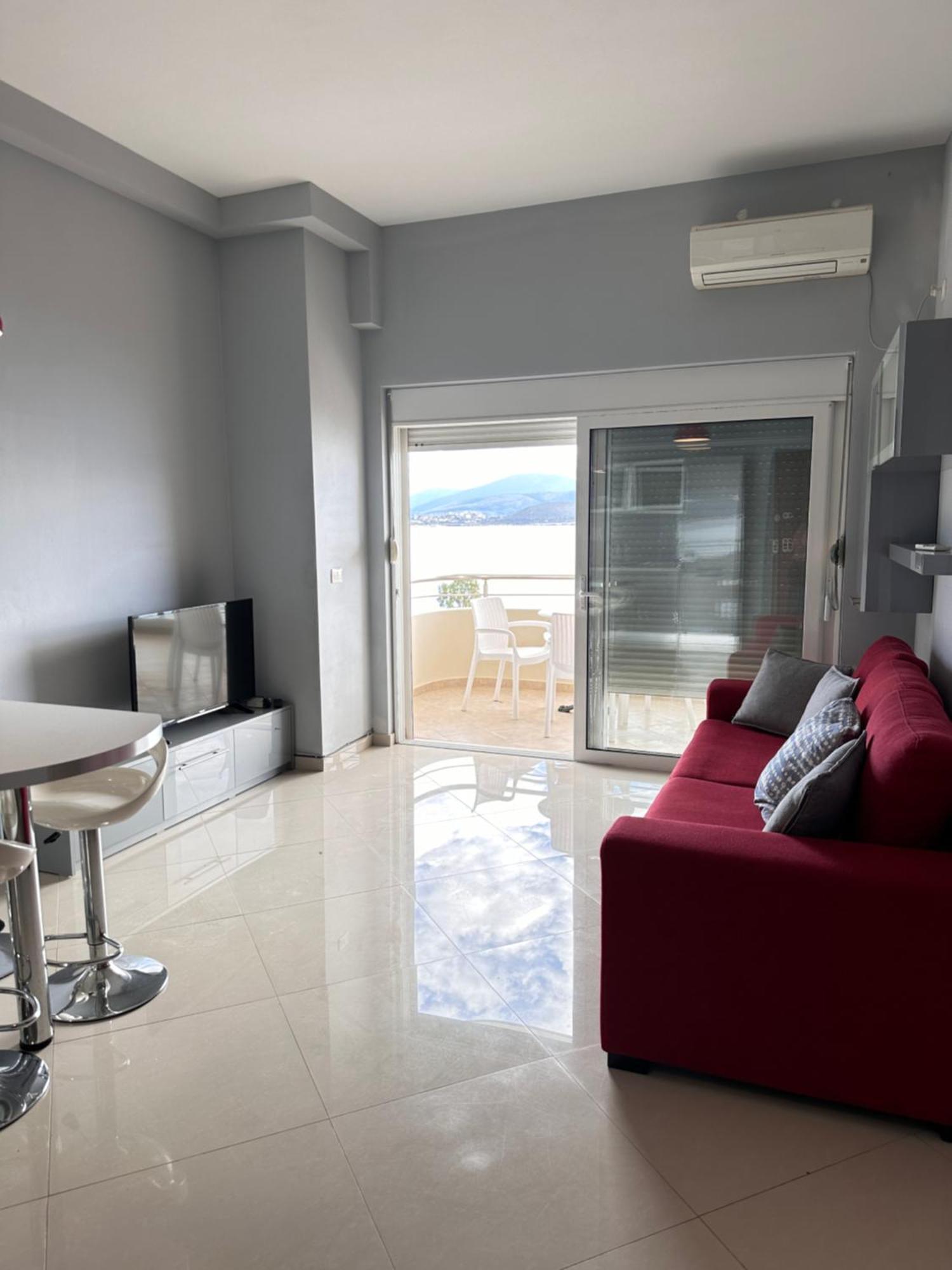 Agora Sea View Apartment Sarande Ngoại thất bức ảnh