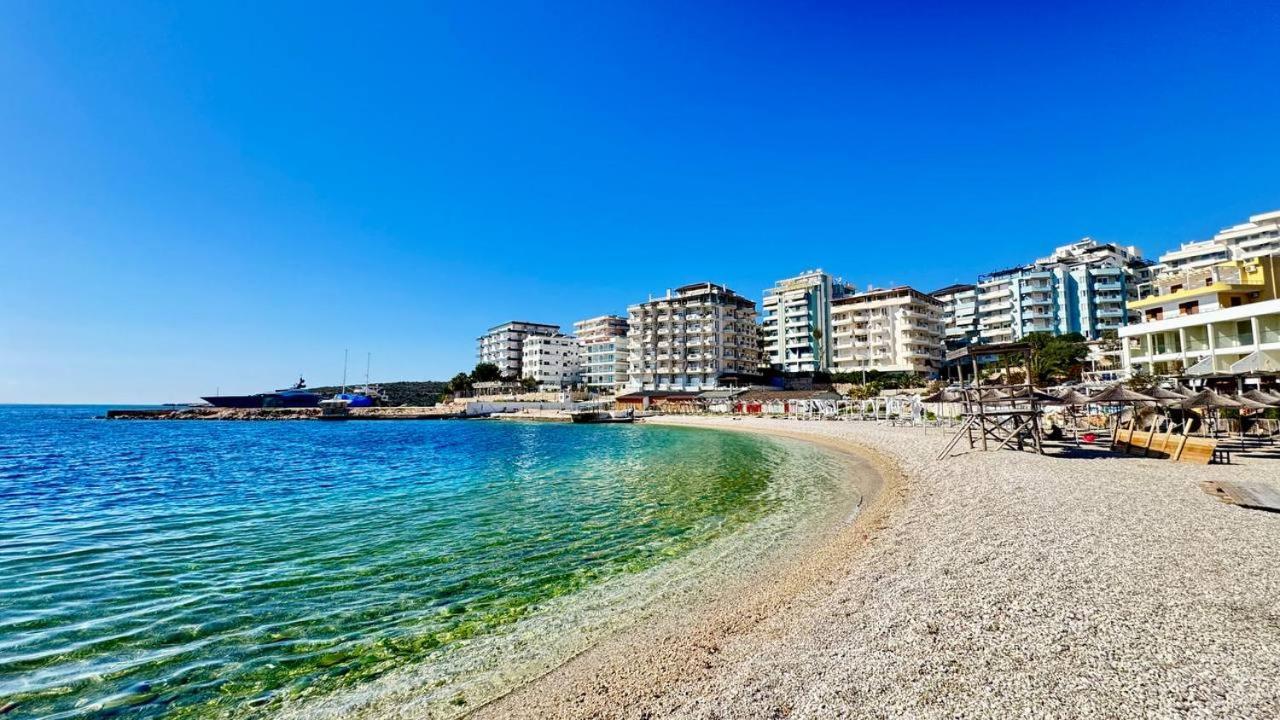 Agora Sea View Apartment Sarande Ngoại thất bức ảnh